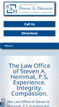 Mobile Screenshot of hemmatlaw.com